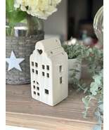 Glazed Ceramic Tea Light House - $35.95