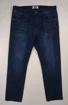 Joseph Abboud Mens Dark Wash Athletic Fit Straight Leg Jeans Size 32x30 ... - $16.69