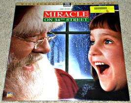 Miracle On 34TH Street 1994 Laser Disc Charming Remake--Widescreen--SEALED!! - £15.00 GBP