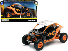 Can-Am Maverick X3 XRC Turbo ATV Orange and Black 1/18 Diecast Model by ... - £29.55 GBP