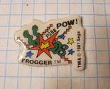 1980&#39;s Cartoon Series Refrigerator Magnet: 1981 Frogger POW! - £6.37 GBP