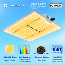 Phlizon PL-1000W LED Grow Plant Light With Dimmer Knob 2023 New Version ... - £69.67 GBP
