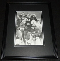 Jack Ham Dan Pastorini Steelers vs Oilers Framed 11x14 Photo Display - £27.68 GBP
