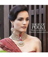 VeroniQ Trends- Inspired High Quality Necklace Set in Polki,Kundan,AD Stone - £268.65 GBP