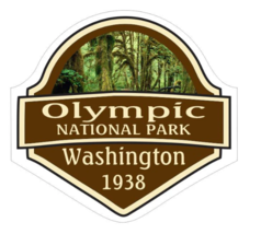 5&quot; olympic national park washington 1938 bumper sticker decal usa made - £21.15 GBP