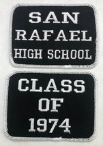 San Rafael High School SEW/IRON Patch Embroidered Yearbook Letterman Jacket - $16.99