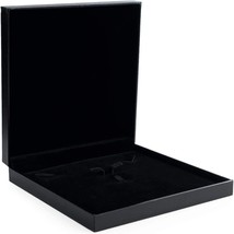 Oirlv Black Jewelry Set Box,Ring/Earrings/Big Necklace Gift Case - $584.42 MXN
