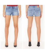 Levi&#39;s 501 Button Fly Cut Off Mom Denim Jean Shorts Size 28 - $41.03 CAD
