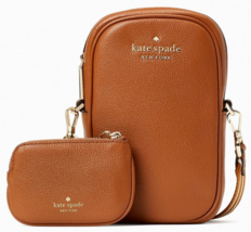 Kate Spade Rosie North South Crossbody Brown Leather K4854 NWT $279 Retail FS - £93.21 GBP
