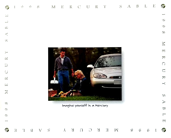 1998 Mercury SABLE sales brochure catalog US 98 GS LS - $7.00