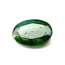 3.3Ct Naturel Vert Émeraude non Traité Coupe Ovale Astor Pierre Précieuse - £22.54 GBP