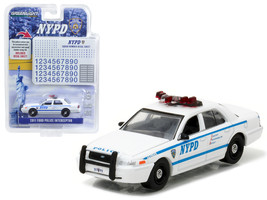 2011 Ford Crown Victoria Police New York Police Department (NYPD) with NYPD Squa - $23.21