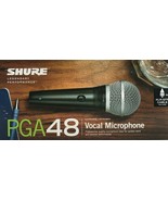 Shure - PGA48-QTR - Cardioid Dynamic Vocal Microphone with XLR to 1/4&quot; C... - £51.09 GBP