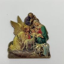 Wooden Religious Magnet Made In Italy - $130.54 MXN