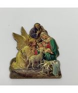 Wooden Religious Magnet Made In Italy - $130.54 MXN
