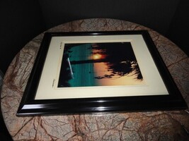 Key West Mallory Square Photo in Black Lacquer Frame Measure 16.25" H x 13.25" W image 7
