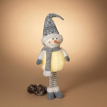 Large Snowman standing with led - Battery operated - $52.00