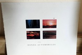 1990 Honda Brochure Accord EX LX CRX Si Civic Sedan Wagon Dealer Original - £9.84 GBP