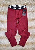 NWT new Balance Men&#39;s large compression Tights Track and Field Running b... - $23.74