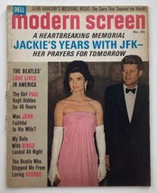 VTG Modern Screen Magazine December 1964 Jackie &amp; John F. Kennedy No Label - £11.16 GBP