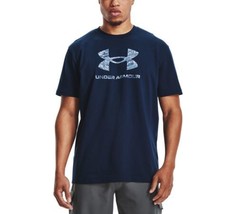 Under Armour Mens Abc Camo Big Logo T-Shirt Size Large Color Academy - £31.65 GBP