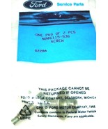 ( 2 ) FORD N806115-S36 Trunk Luggage Compartment Door Latch Screw 1996 C... - $247.30 MXN