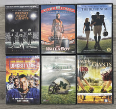 Lot of 6 DVDs Sports football Movie Night Bundle - Football001 - £20.04 GBP