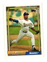 1992 Topps #208 Julio Machado Milwaukee Brewers - £1.64 GBP