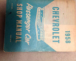 1958 Chevy Chevrolet Passeggero Servizio Negozio Riparazione Manuale Fac... - $89.94