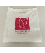 Vintage defunct fashion bug clothing store plastic shopping bag movie ph... - $366.64 MXN