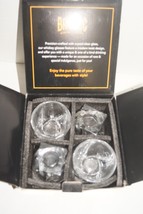 BROTEC Crystal Whiskey Glass Set 4pc - £27.68 GBP