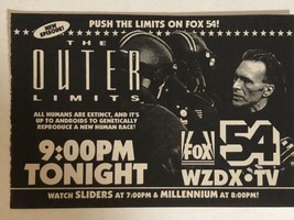 The Outer Limits Tv Guide Print Ad  TPA15 - £4.66 GBP
