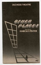 Other Places Program 3 Plays Harold Pinter Duchess Theatre London Blakel... - $13.86