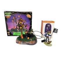 Lot Lemax Spooky Town Cooking Up A Ghoul Witches Halloween 64421 + Dept 56 55149 - £31.85 GBP