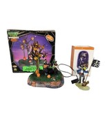 Lot Lemax Spooky Town Cooking Up A Ghoul Witches Halloween 64421 + Dept ... - £31.85 GBP