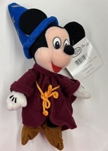 Mickey Mouse Sorcerer 10” Plush Disney Store - $8.04
