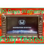 HONDA FIT Navigation Navi GPS CD Radio Head Unit w/ Code OEM 2009 - 2011... - $173.25