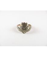 SWEET 925 STERLING SILVER RING HEART CROWN   Size 6 - BEST PRICE - €25,18 EUR