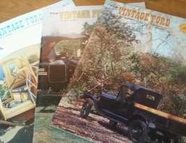 Lot of 3 The Vintage Ford Magazines 1988 Model "T" Club* - $9.25