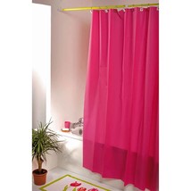 1101150 pink extra long shower curtain liner plastic 71 w x 79 h pink 2 1 thumb200