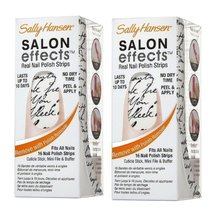 Sally Hansen Salon Effects Real Nail Polish Strips, Love Letter, 2 Pack - £15.65 GBP