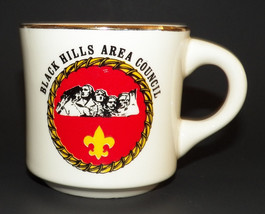 Black Hills Area Council BSA Boy Scouts America Mug Coffee Cup Mount Rushmore SD - £22.17 GBP