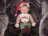 18" 7 UP SPARKLY Elf Plush Helper Doll From 1983 Rare - $49.49