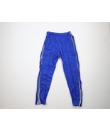 Vtg 70s Streetwear Boys Size Small Distressed Striped Knit Sweatpants Bl... - $34.60