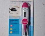 Playtex Baby Flexible Digital Thermometer w/ Case - PINK - PL85432 - $6.99