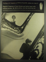 1956 Helena Rubinstein Five O&#39;Clock Perfume Ad - Nothing ever happens - £14.55 GBP