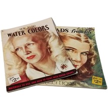 Vintage How To Paint Art Books by Walter T. Foster Heads Portraits Water Color - £15.68 GBP
