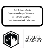 Self-Reliance Flash Drive - Project Gutenberg &amp; Wikisource USB Drive - 1... - $69.95