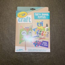 Crayola Craft Party Animal Poppers - Kids Fun Paint,Assemble,Decorate -F... - £12.65 GBP