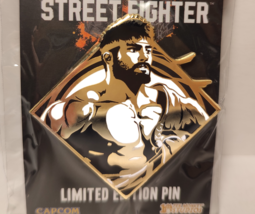 Street Fighter Ryu Limited Edition Enamel Pin Official Capcom Collectible - £13.14 GBP